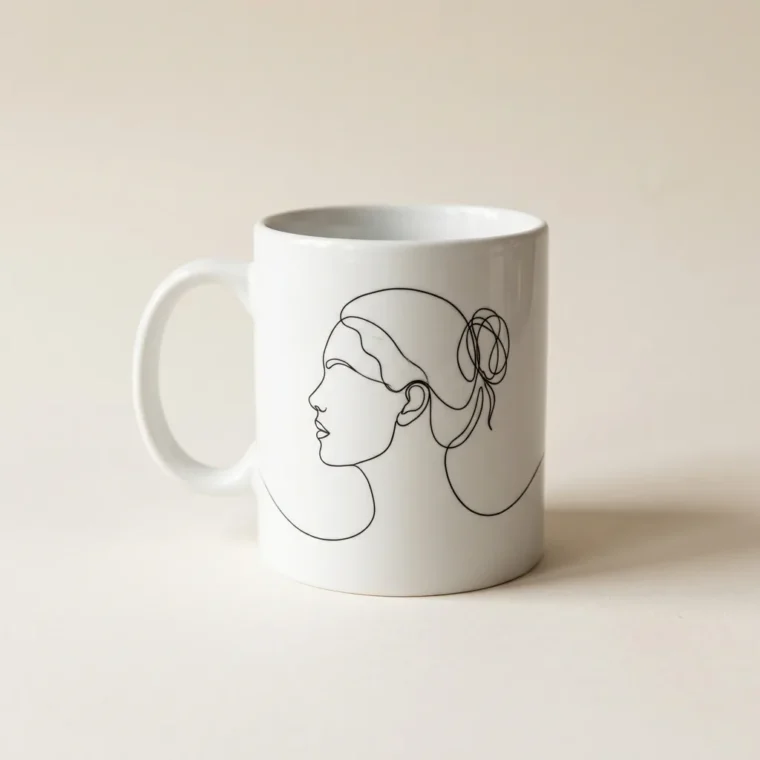 Profile Mug, studio photo