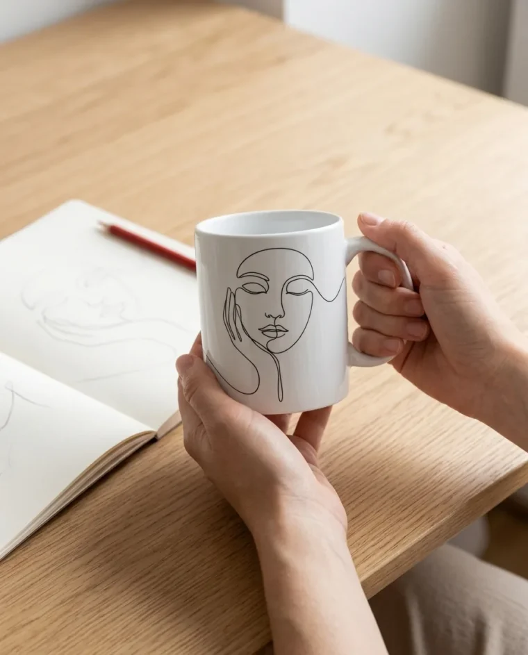 Daydream Mug on the table