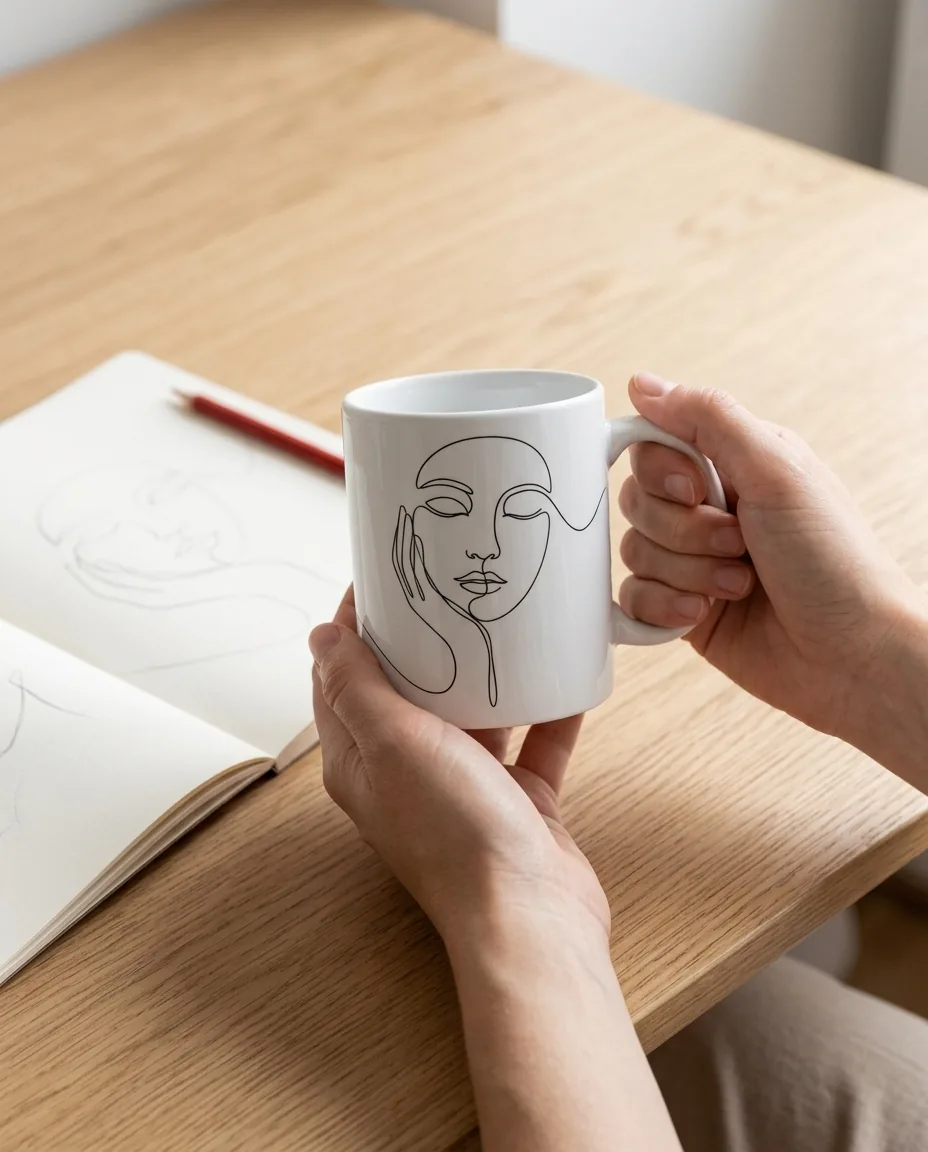 Daydream Mug on the table
