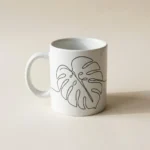 Monstera Mug, studio photo