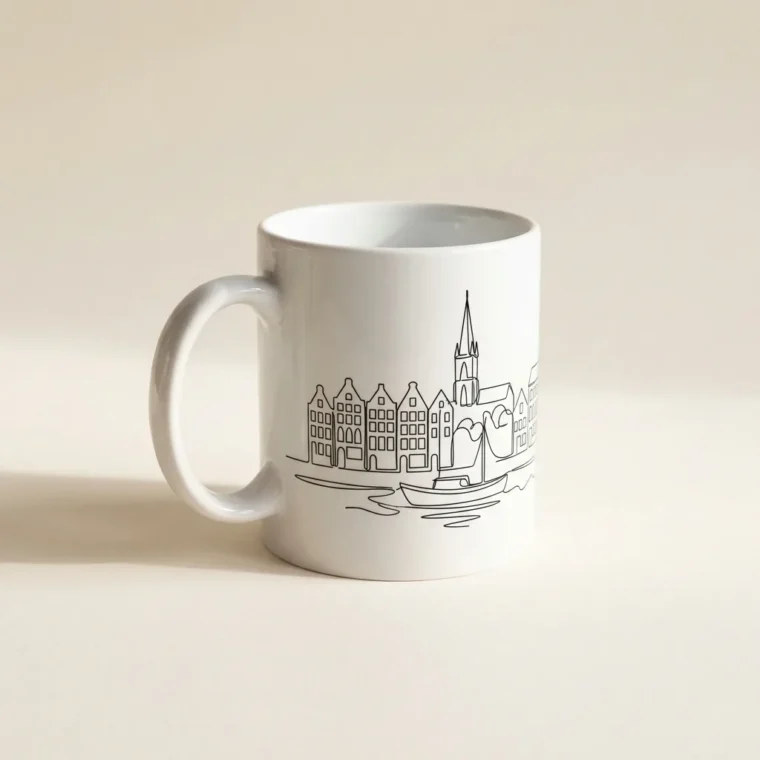 Copenhagen Mug, studio photo