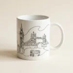 London Mug, studio photo