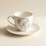 Profile Tea Cup & Saucer, studio photo
