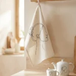 Profile Tea Towel on the table
